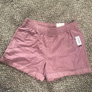 Old Navy Pink High-Rise Shorts